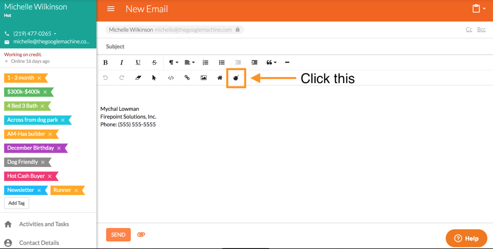 Step_1_-_Create_a_new_email_in_firepoint_and_click_the_BombBomb_icon.PNG