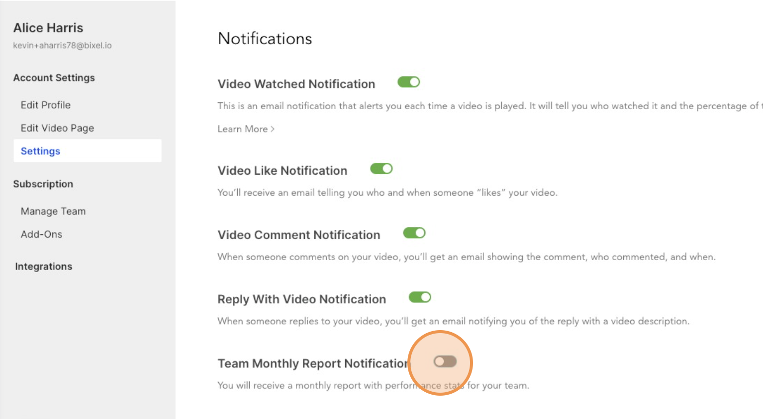 Admin turning off monthly report notifications.png